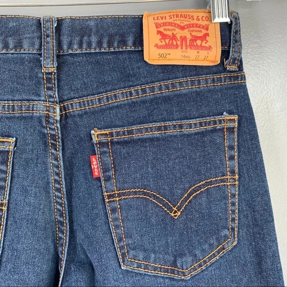 Levi’s 502 Regular Taper Leg Stretch Mid Rise Jean - Picture 6 of 9